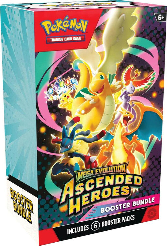 Pokemon TCG: Mega Evolution - Ascended Heroes Booster Bundle Box