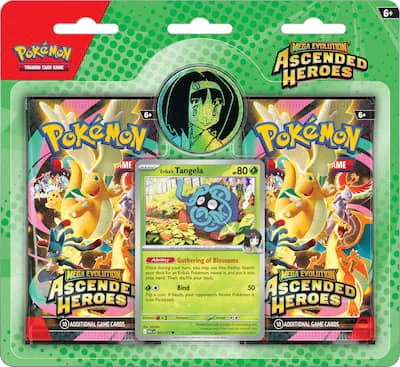 Pokemon TCG: Mega Evolution - Ascended Heroes 2 Pack Blister (Erika)