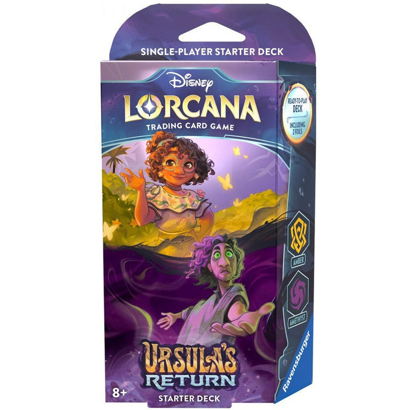 Disney Lorcana: Ursula's Return Starter Deck (Amber and Amethyst)