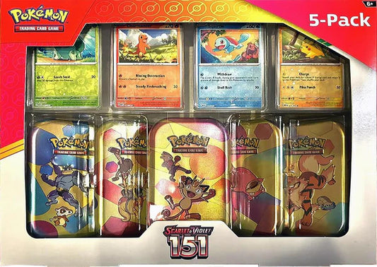 Pokemon Scarlet & Violet: 151 - Costco Tin Display (Meowth)