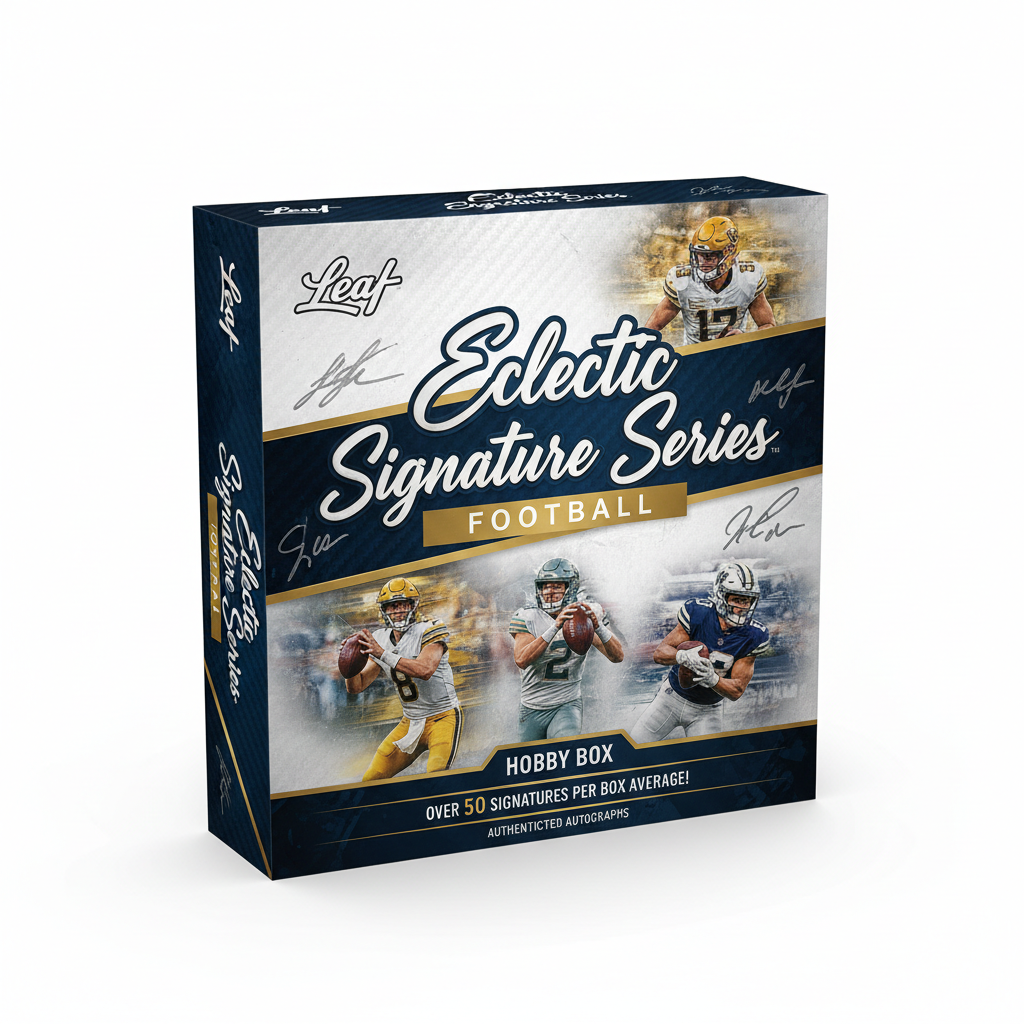 2025 Leaf Eclectic Signature Series Football Hobby Box