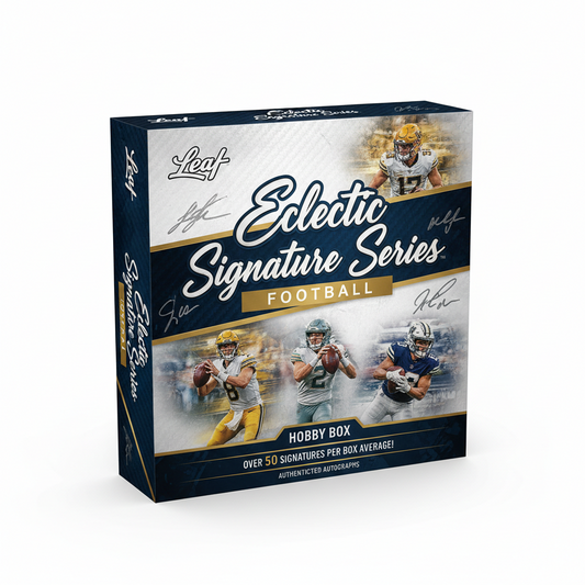 2025 Leaf Eclectic Signature Series Football Hobby Box