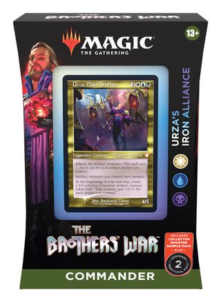 Magic the Gathering: The Brothers' War Urza's Iron Alliance Commander Deck