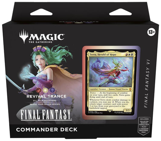 Magic the Gathering: Universes Beyond - Final Fantasy Commander Deck (Revival Trance)