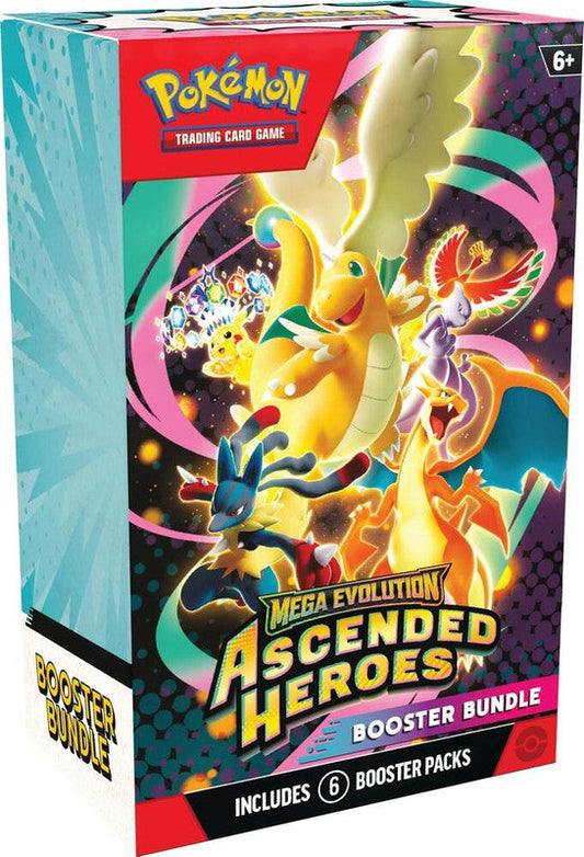 Pokemon TCG: Mega Evolution - Ascended Heroes Booster Bundle Box