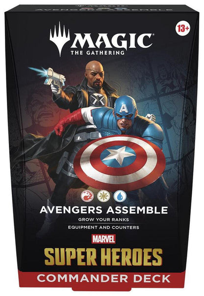 Magic the Gathering: Marvel Super Heroes Commander Deck - Avengers Assemble (PRE-ORDER)