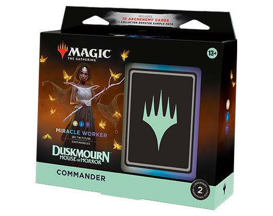 Magic the Gathering: Duskmourn: House of Horror Commander Deck [Miracle Worker]