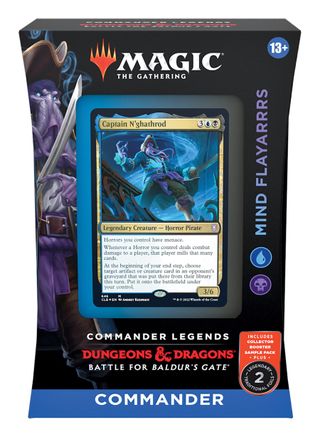 Magic the Gathering: Commander Legends - Battle for Baldur's Gate Mind Flayarrrs Commander Deck