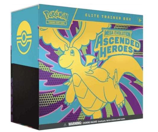 Pokemon TCG: Mega Evolution - Ascended Heroes Elite Trainer Box (SALE)
