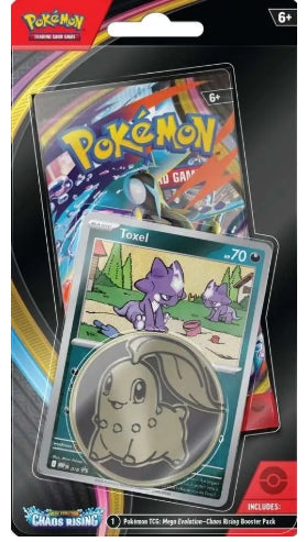 Pokemon TCG: Mega Evolution - Chaos Rising Checklane Blister (Toxel) (PRE-ORDER)