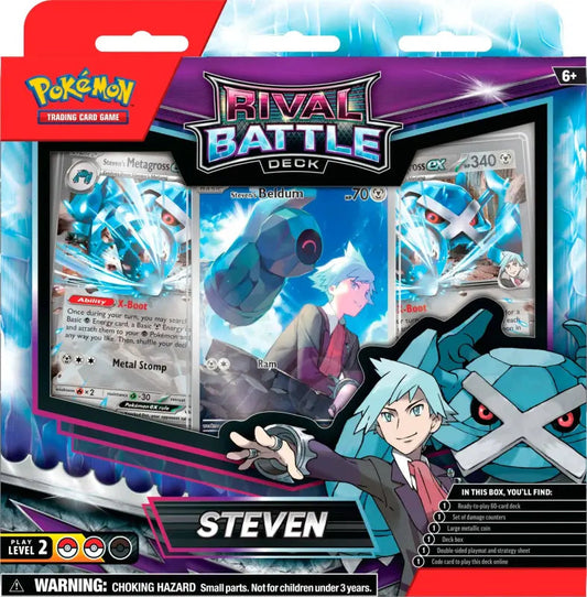 Pokemon TCG: Rival Battle Deck (Steven)