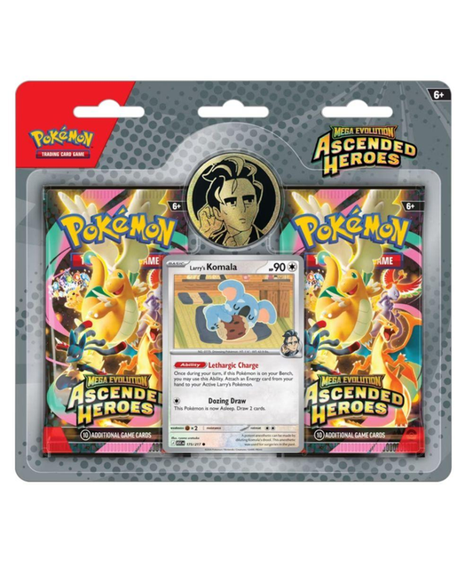 Pokemon TCG: Mega Evolution - Ascended Heroes 2 Pack Blister (Larry)